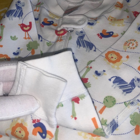 Hanna Andersson full zip cotton Pj’s size 90/ 3T. UNISEX - Picture 6 of 11